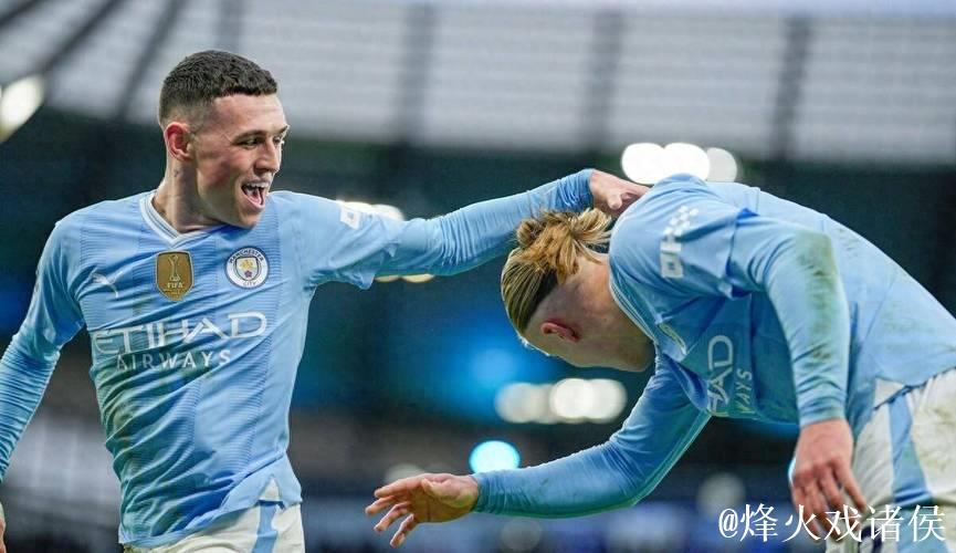 哈兰德双响助曼城3比0胜水晶宫，福登关键进球成亮点