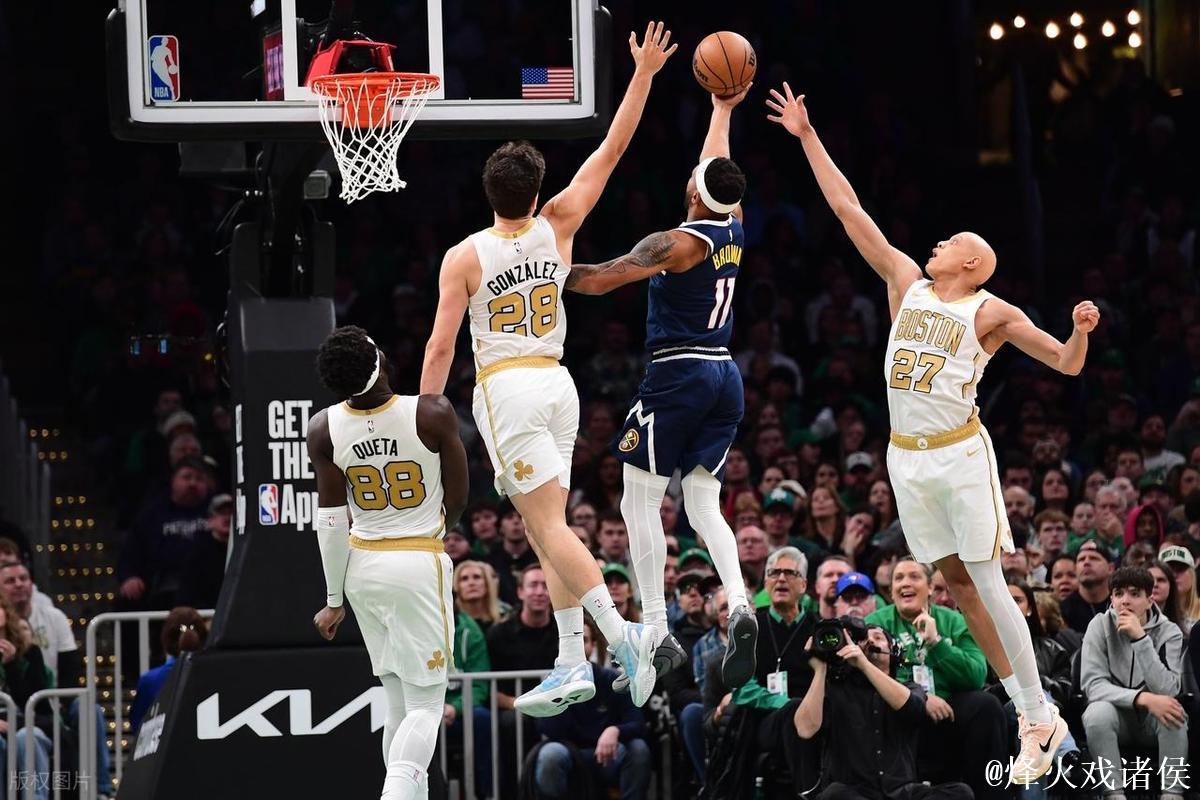 穆雷22分8板17助布朗33分7板 掘金末节翻盘胜凯尔特人 穆雷22分8板17助布朗33分7板 掘金末节翻盘胜凯尔特人